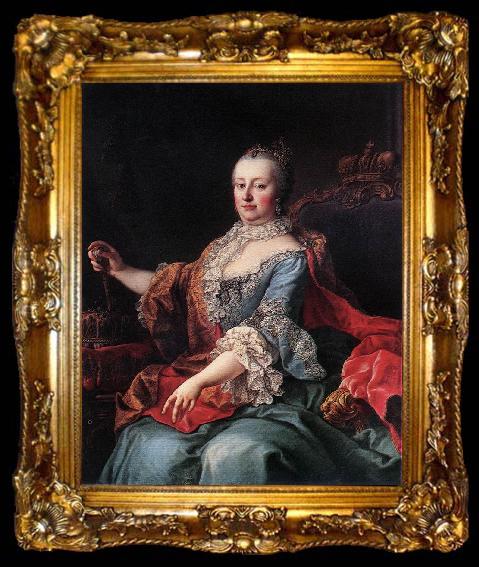 framed  MEYTENS, Martin van Queen Maria Theresia ag, ta009-2